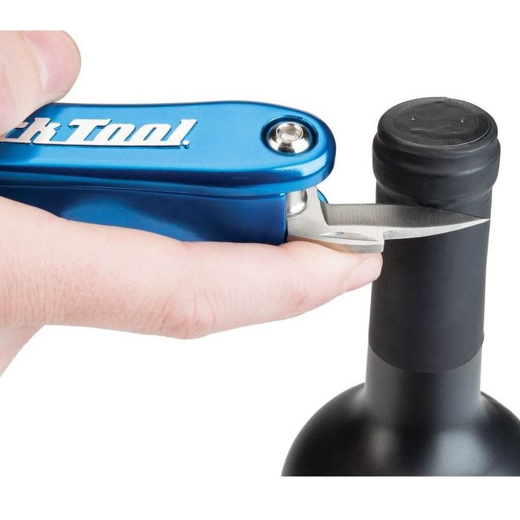 Park Tool BO-4 Corkscrew and Bottle Opener Fold-Up Tool - TheBikesmiths