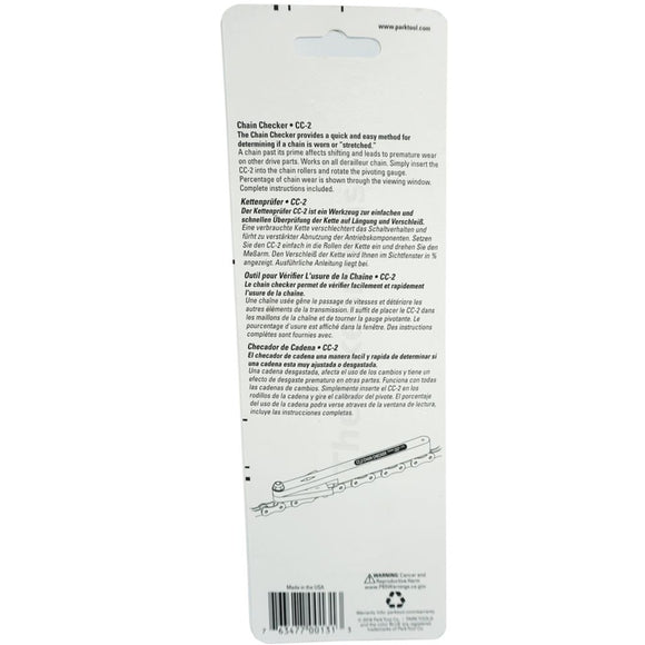 Park Tool CC-2 Chain Wear Indicator - TheBikesmiths