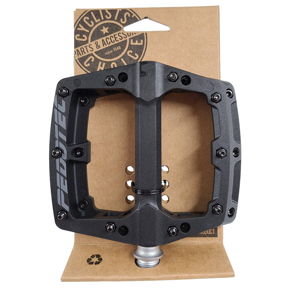 Pedotec Thunder 180 Sealed-Bearings Thermo Large Pro Platform Pedals - The Bikesmiths