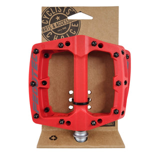 Pedotec Thunder 180 Sealed-Bearings Thermo Large Pro Platform Pedals - The Bikesmiths