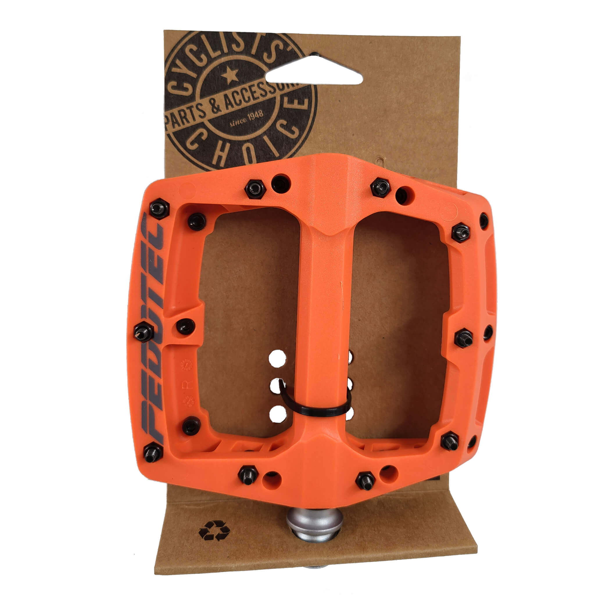 Buy orange Pedotec Thunder 180 Sealed-Bearings Thermo Large Pro Platform Pedals