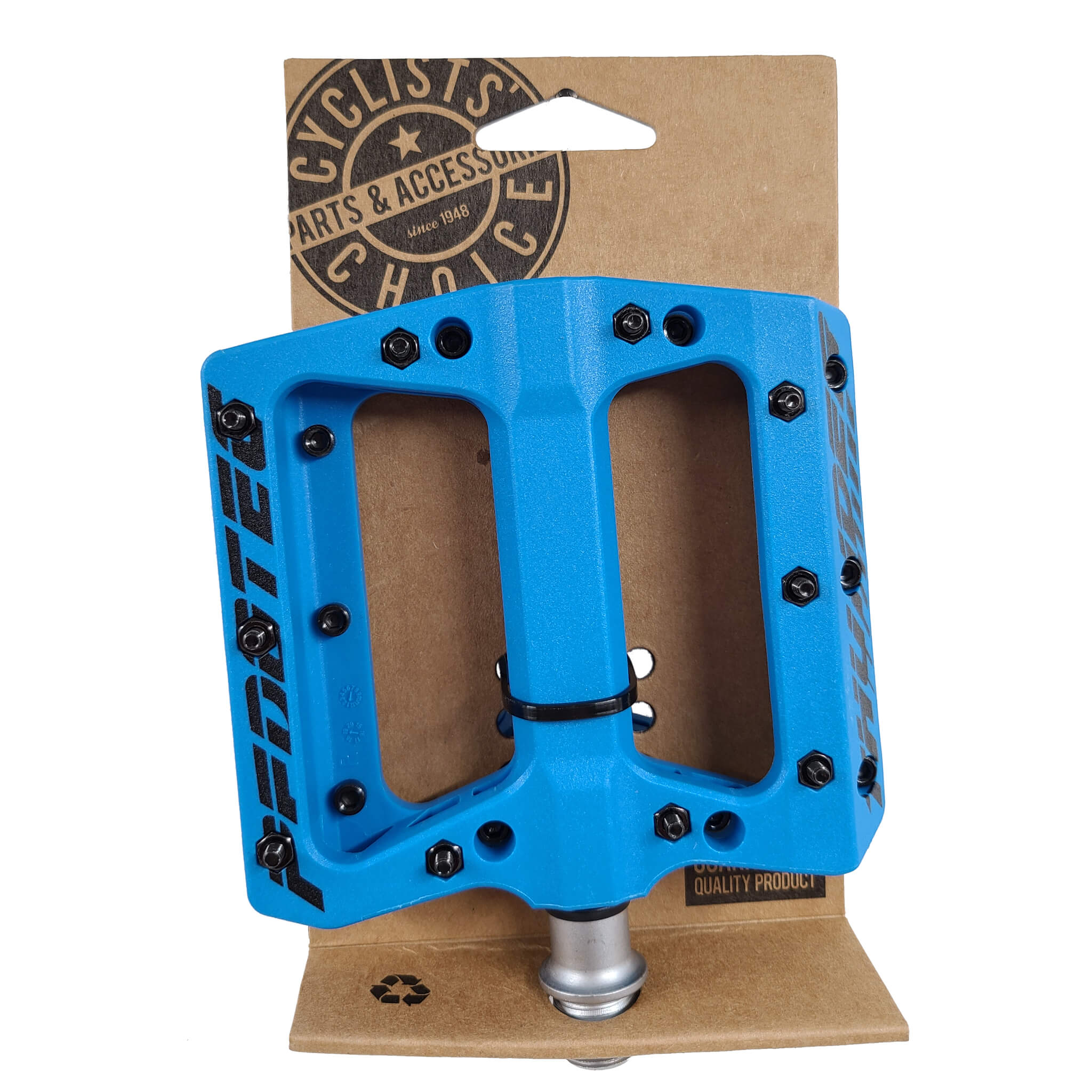 Buy blue Pedotec Thunder 183 Pro Platform Pedals with 20 pins