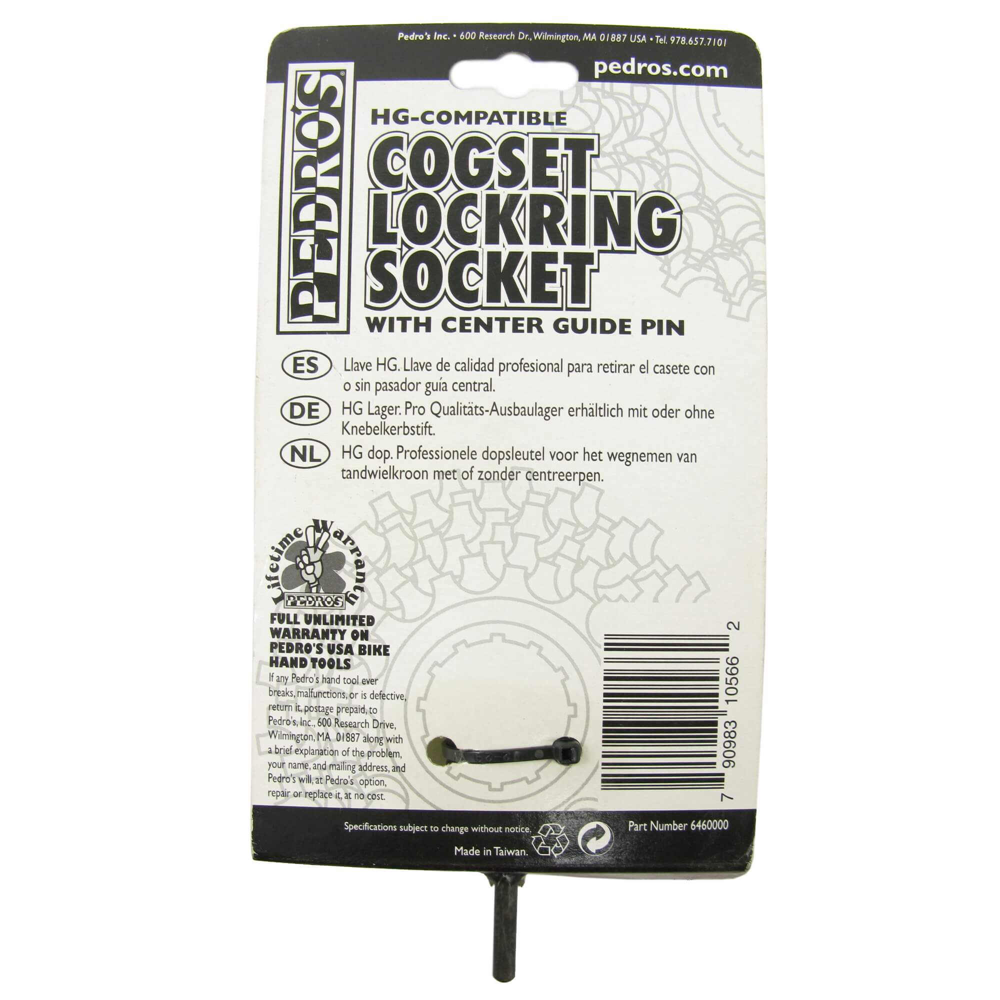 Pedro's Cogset Cassette & CenterLock Lockring Remover with Pin - TheBikesmiths