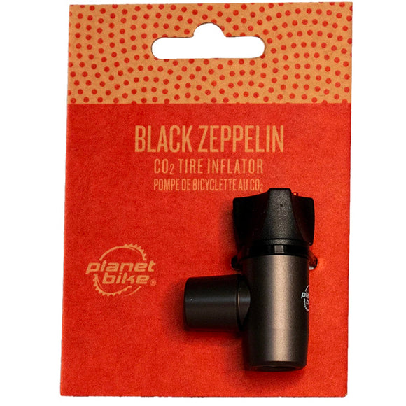 Planet Bike 1121 Black Zeppelin CO2 Tire Inflator - The Bikesmiths