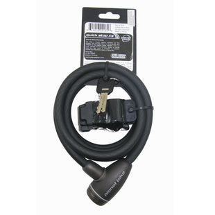Planet Bike Quickstop 12mm x 6 ft Key Cable Lock - TheBikesmiths