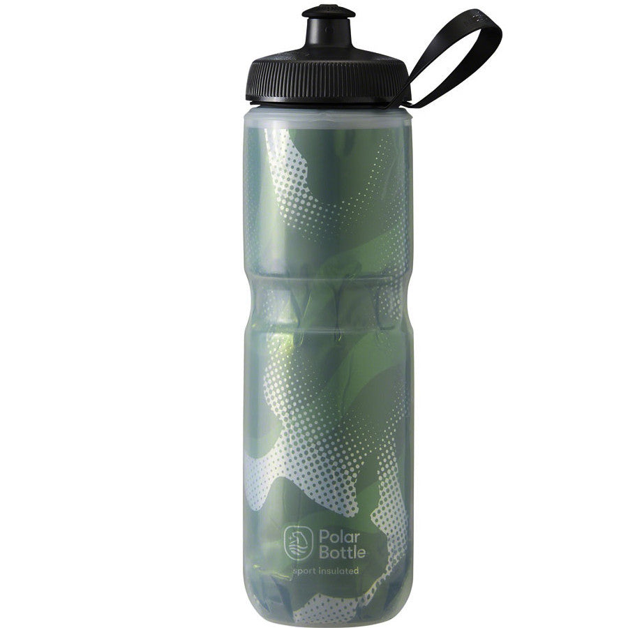 Buy contender-olive-silver Polar Insulated 24oz Water Bottle Assorted Styles