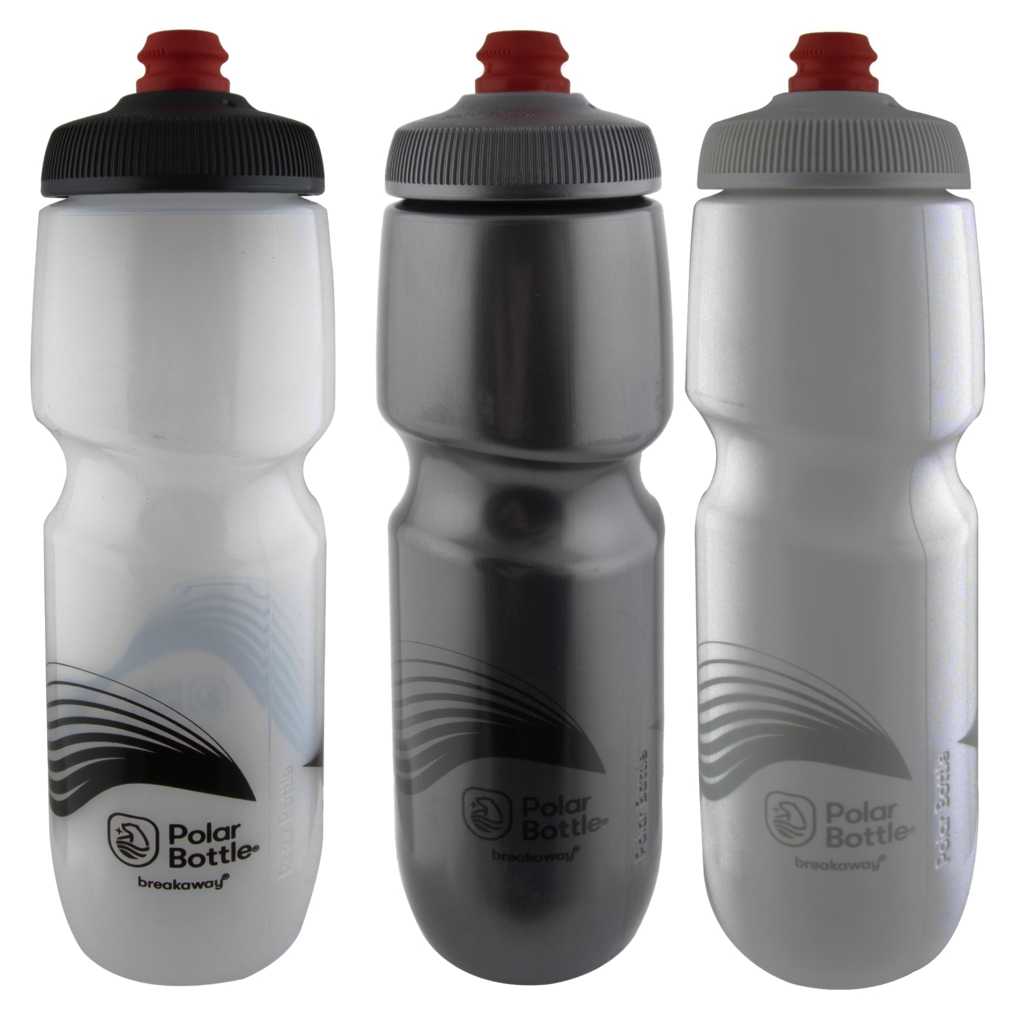Polar Bottle 30oz Breakaway Wave NON Insulated Bike Water Bottle - The Bikesmiths