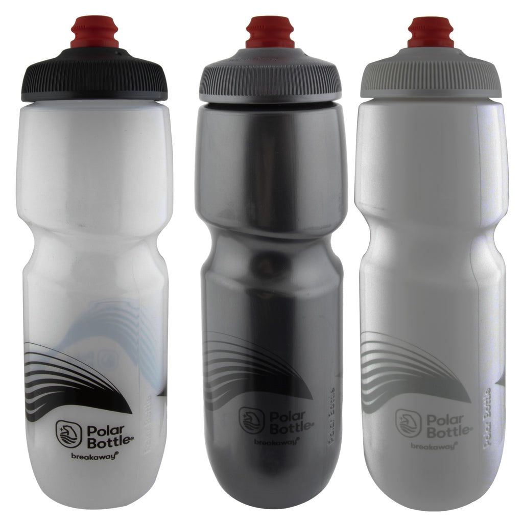 Polar Bottle Breakaway 30oz Wave - White/Silver