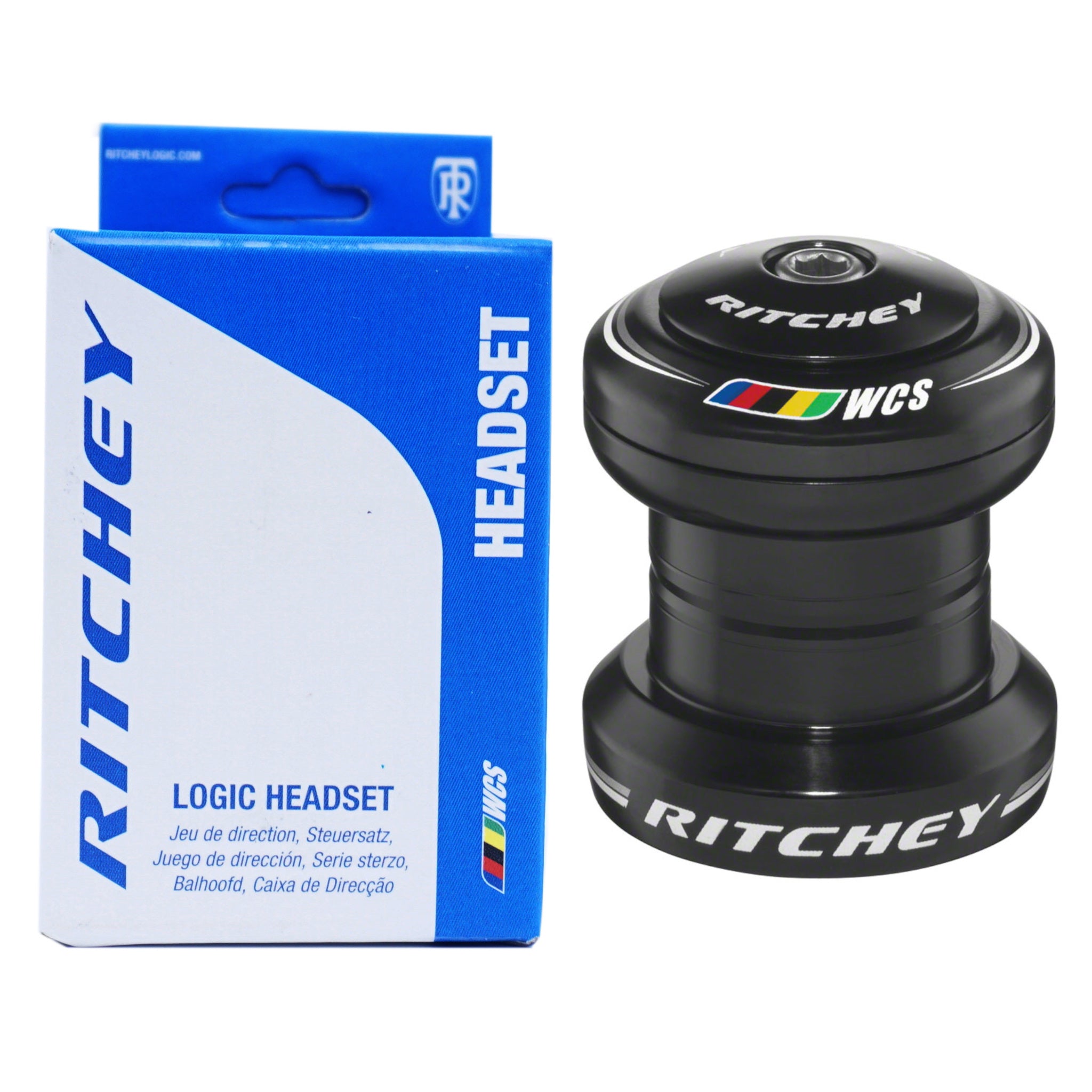 Ritchey WCS Logic Bike Headset 1" Black Threadless EC30/25.4 EC30/26