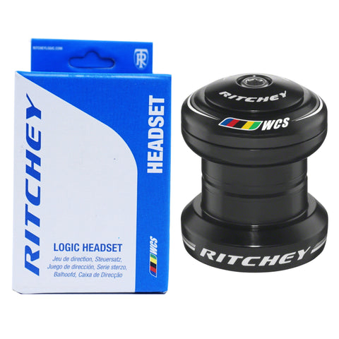 Image of Ritchey WCS Logic Bike Headset 1" Black Threadless EC30/25.4 EC30/26