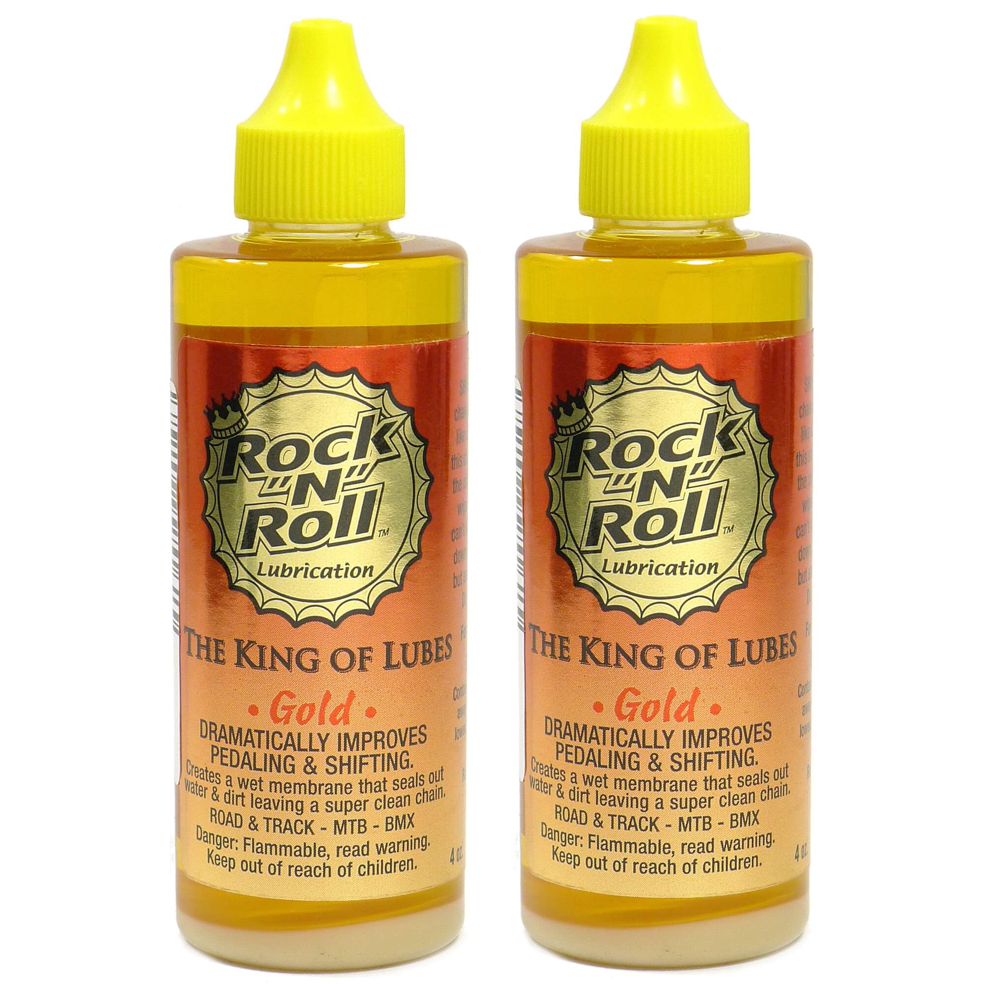 Rock-N-Roll Gold 4oz Lube - TheBikesmiths