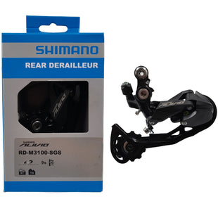 Shimano RD-M3100 Alivio Rear 9-Speed Derailleur Long Cage - The Bikesmiths