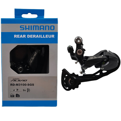 Image of Shimano RD-M3100 Alivio Rear 9-Speed Derailleur Long Cage