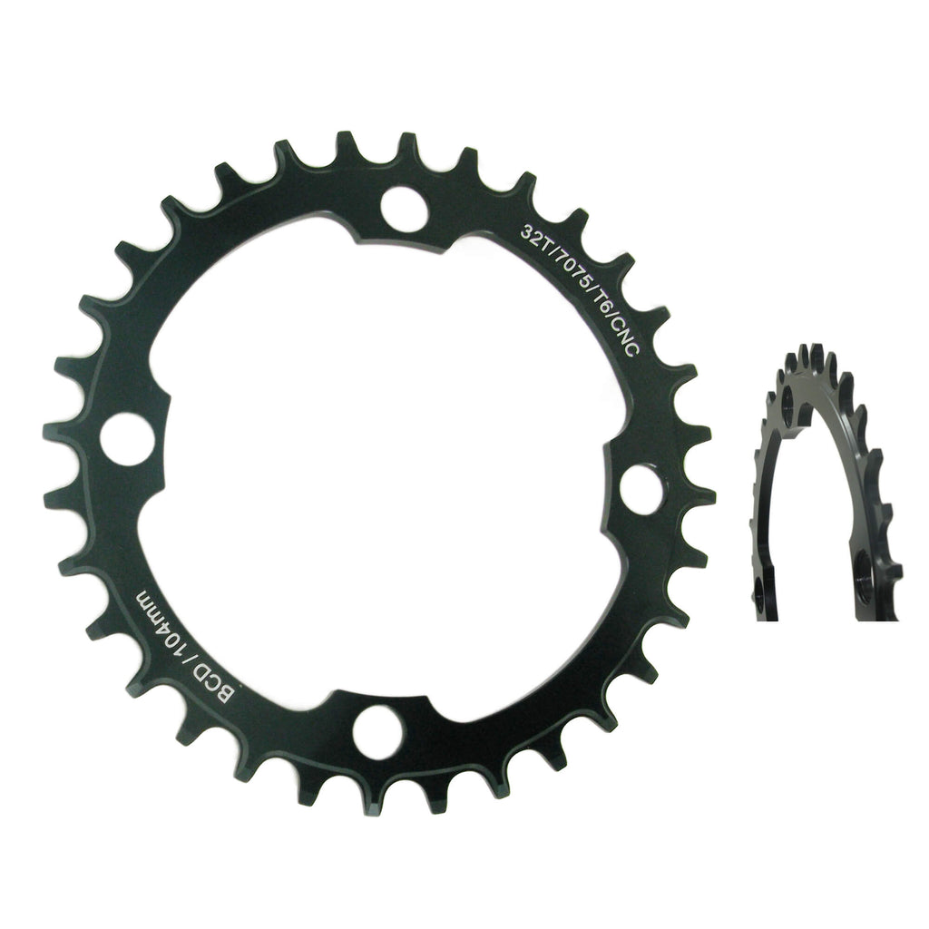 Shun MTB-03 Narrow Wide 104mm BCD Chainring - TheBikesmiths