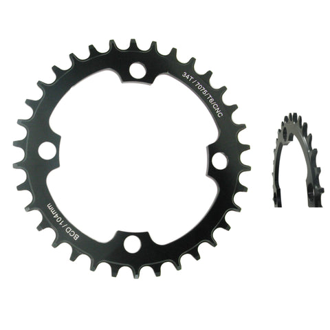Image of Shun MTB-03 Narrow Wide 104mm BCD Chainring - TheBikesmiths