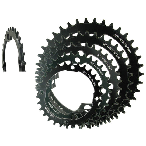 Image of Shun MTB-03 Narrow Wide 104mm BCD Chainring - TheBikesmiths