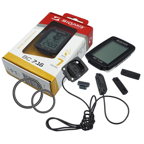 Image of Sigma BC 7.16  Wired Bike Computer - TheBikesmiths
