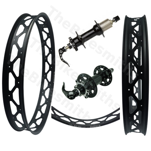 Image of Sun Ringle MuleFut 80SL V2 9x135 10x170 QR Fat Bike Wheelset - TheBikesmiths