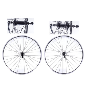 Sun Ringle CR-18 700c Black Front and Rear (Freewheel type) Hybrid Bike Wheelset