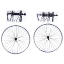 Sun Ringle CR-18 700c Front and Rear Cassette (130mm) Road Bike Black Wheelset - The Bikesmiths