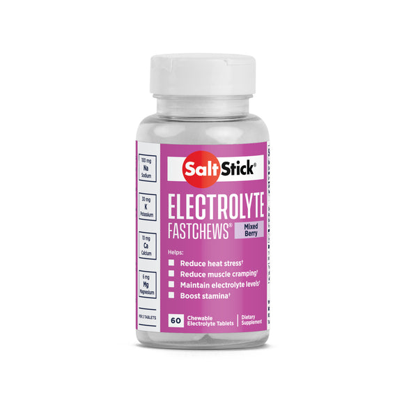 SaltStick Electrolyte FastChews 60 tablets Bottles - The Bikesmiths