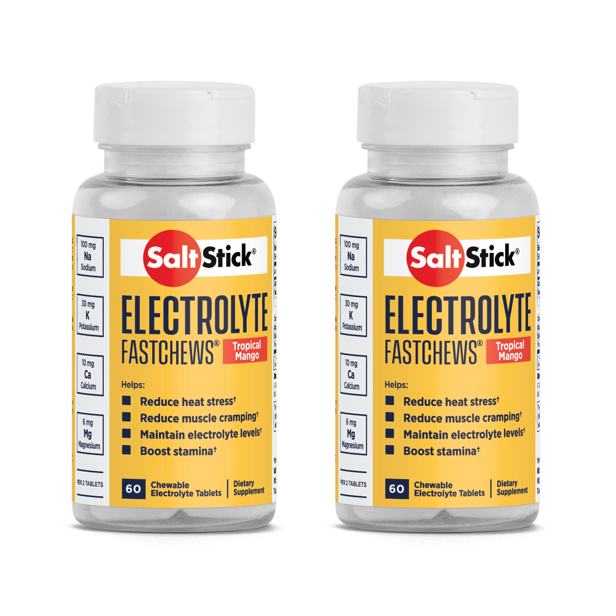 SaltStick Electrolyte FastChews 60 tablets Bottles