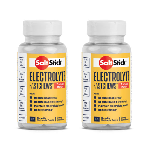 SaltStick Electrolyte FastChews 60 tablets Bottles - The Bikesmiths