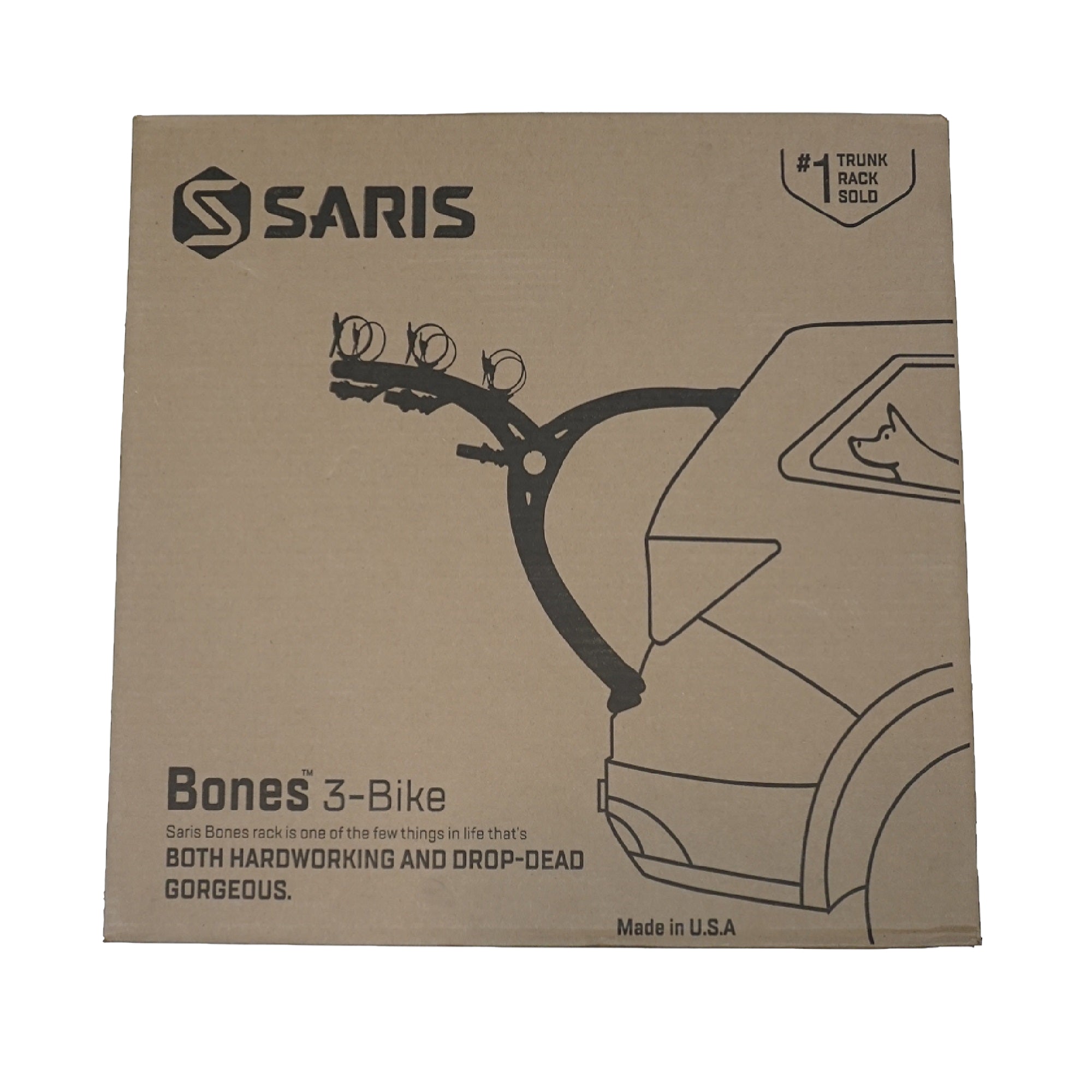Saris Bones 3 Bike Trunk Rack - The Bikesmiths