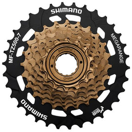 Shimano Tourney TZ-500 7-speed MegaRange Freewheel - The Bikesmiths