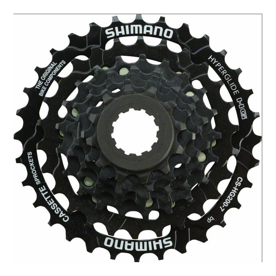 Shimano Tourney CS-HG200 7 Speed Cassette - The Bikesmiths