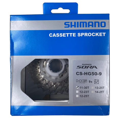 Image of Shimano CS-HG50 11-30 9 Speed Cassette