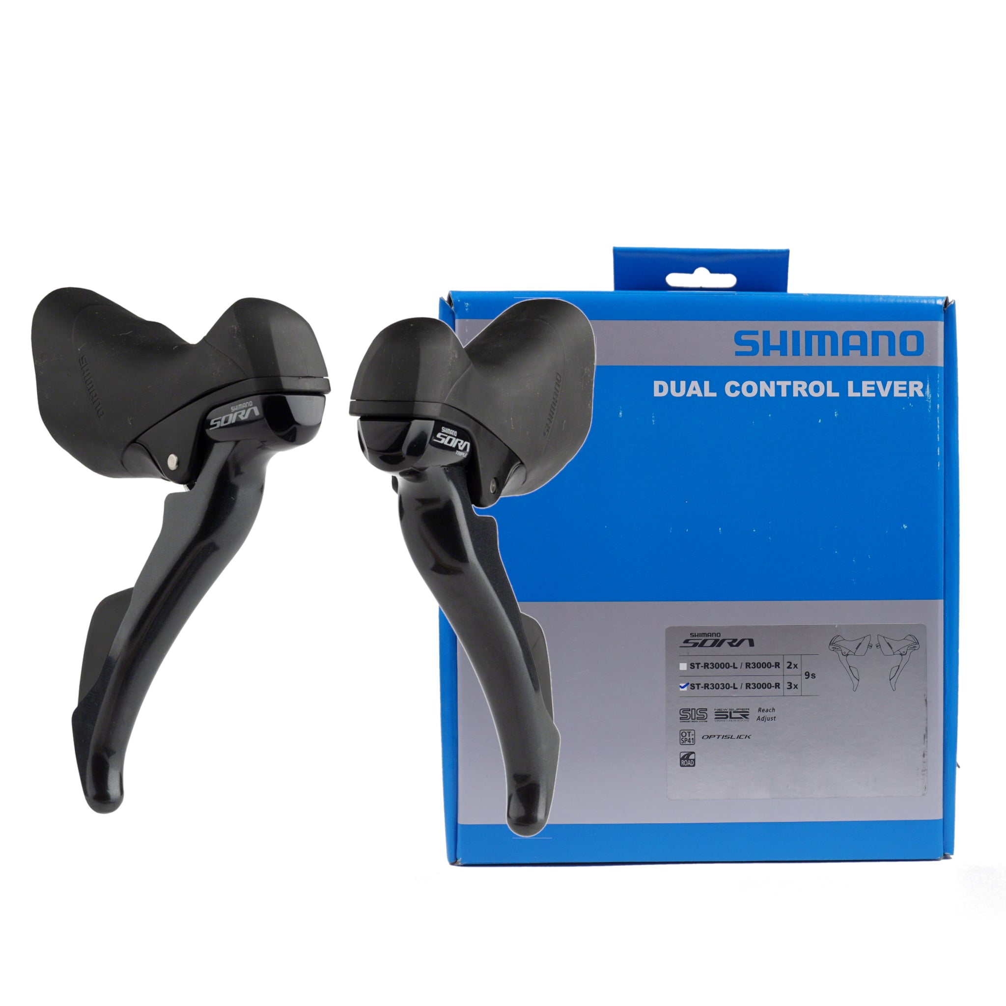 Shimano Sora R3030 3x9-Speed Shifter Set