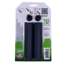 ESI Silicone Plush Grips Black - The Bikesmiths