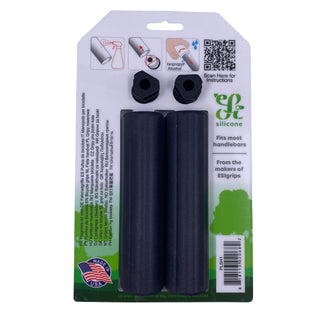 ESI Silicone Plush Grips Black - The Bikesmiths