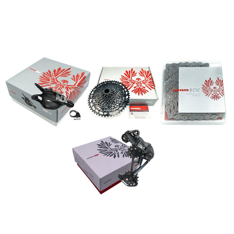 Image of Sram Eagle NX 12 Speed  with options 4 Piece Groupset Kit