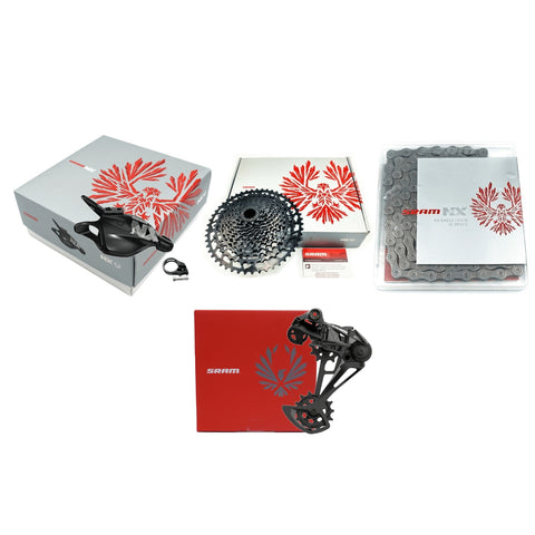 Image of Sram Eagle NX 12 Speed  with options 4 Piece Groupset Kit
