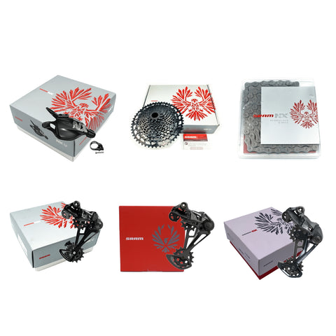 Image of Sram Eagle NX 12 Speed  with options 4 Piece Groupset Kit