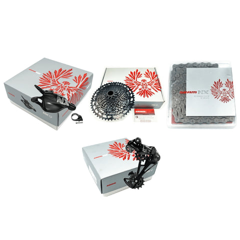 Image of Sram Eagle NX 12 Speed  with options 4 Piece Groupset Kit