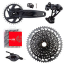 SRAM GX Eagle Dub Boost Groupset 12 Speed 10-52t Cassette, Shifter, Chain, Derailleur, Crankset - The Bikesmiths