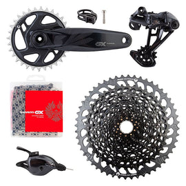 SRAM GX Eagle Dub Boost Groupset 12 Speed 10-52t Cassette, Shifter, Chain, Derailleur, Crankset - The Bikesmiths