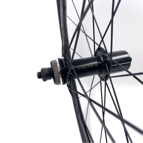 Image of Sta-Tru 26-inch BLACK Doublewall Rear Wheel with Shimano Center-Lock Disc Hub