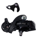 SunRace RDM57LD Black Long Cage Rear Derailleur with (optional) Hanger - The Bikesmiths