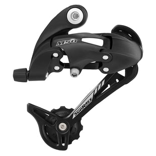 SunRace RDM57LD Black Long Cage Rear Derailleur with (optional) Hanger - The Bikesmiths