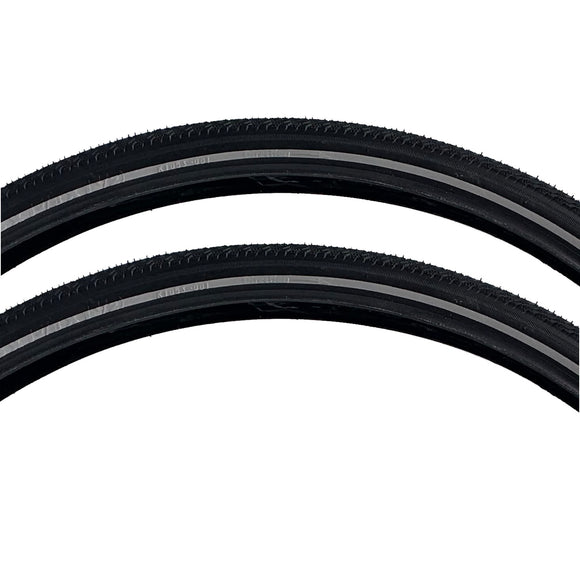 Kenda K1053 Kwick Trax 700c Reflective Iron Cap Flat Guard Tire - The Bikesmiths