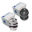 Tange Levin CDS 1" Threaded Headset 27/30 Black or Silver - The Bikesmiths