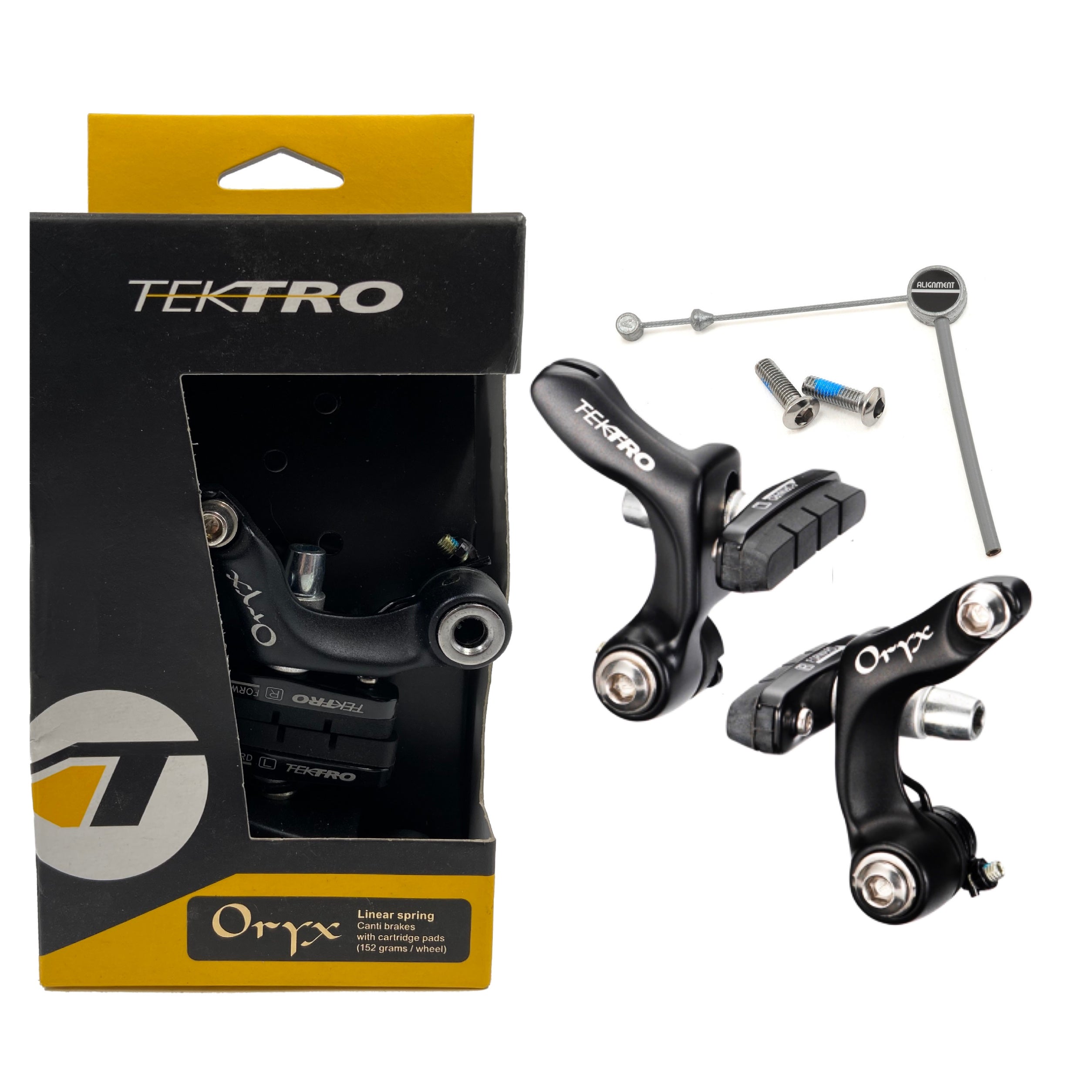 Tektro Oryx 992AG Black Cantilever Brake with Cartridge Pads - The Bikesmiths