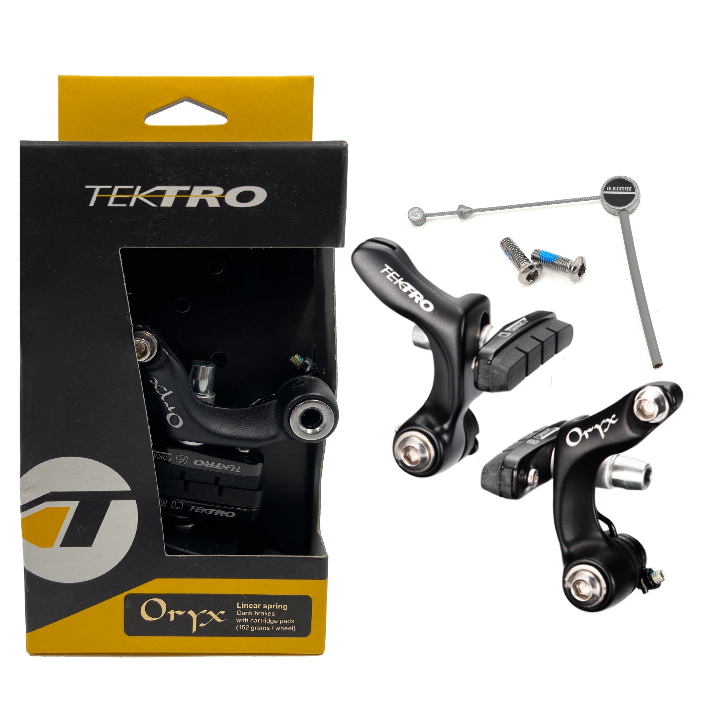 Tektro Oryx 992AG Black Cantilever Brake with Cartridge Pads