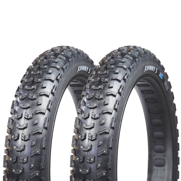 Terrene Johnny-5 Light 26x 5.0" 320 Studded Fat Bike Folding Tubeless Ready Tire - The Bikesmiths