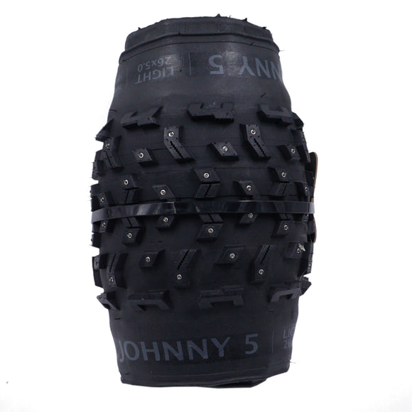 Terrene Johnny-5 Light 26x 5.0" 320 Studded Fat Bike Folding Tubeless Ready Tire - The Bikesmiths