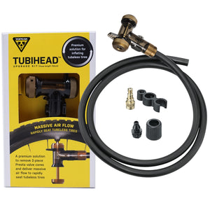 Topeak TUBH-01 Tubihead Upgrade Kit - Tubeless Power Pump